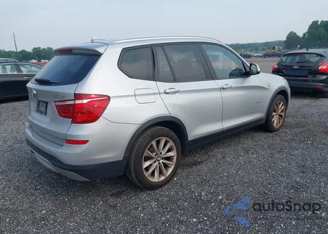 2015 BMW X3 xDrive28I from USA, damaged, VIN 5UXWX9C50F0D61580